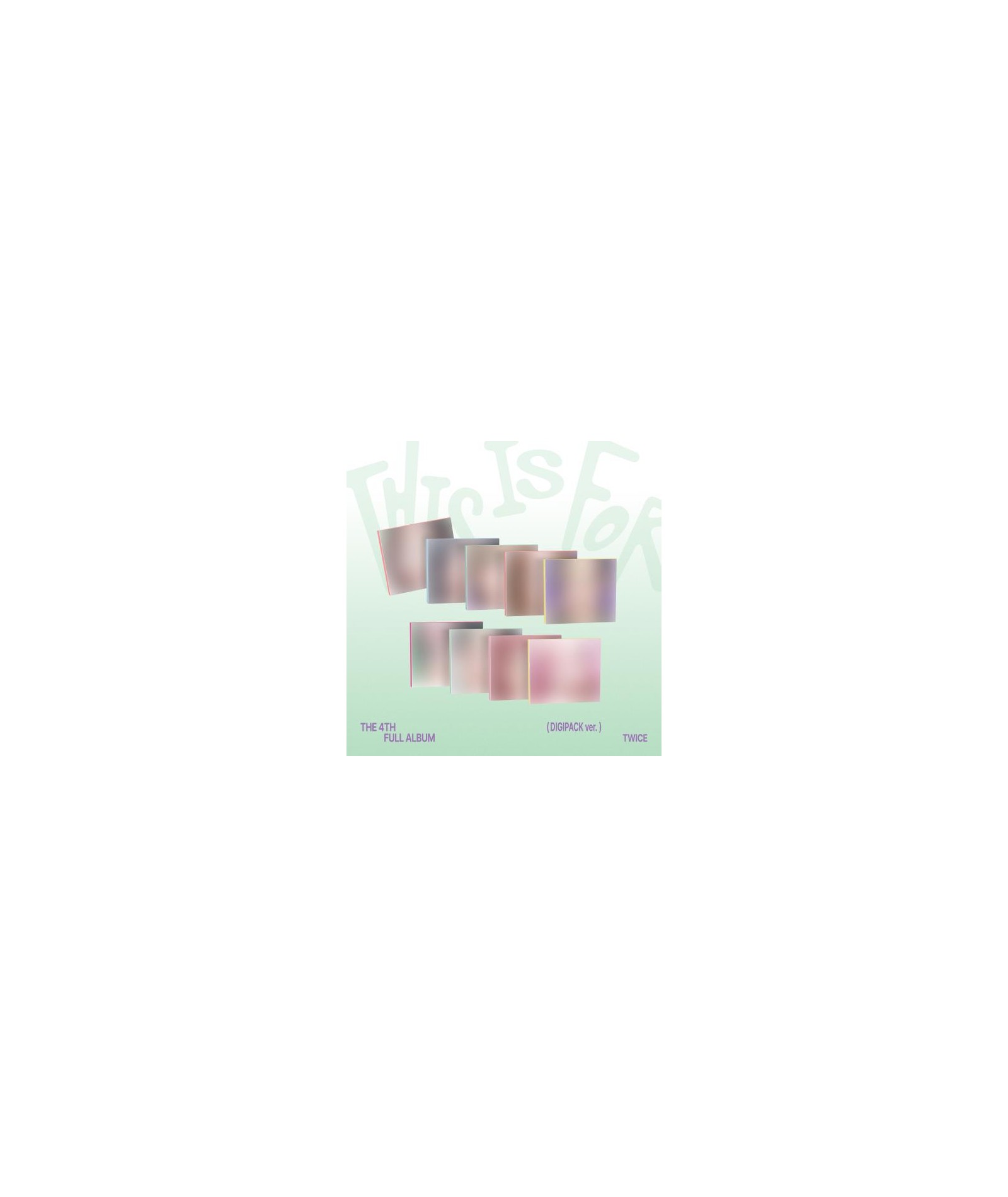 TWICE - [THIS IS FOR] (DIGIPACK ver.) sklad albumu