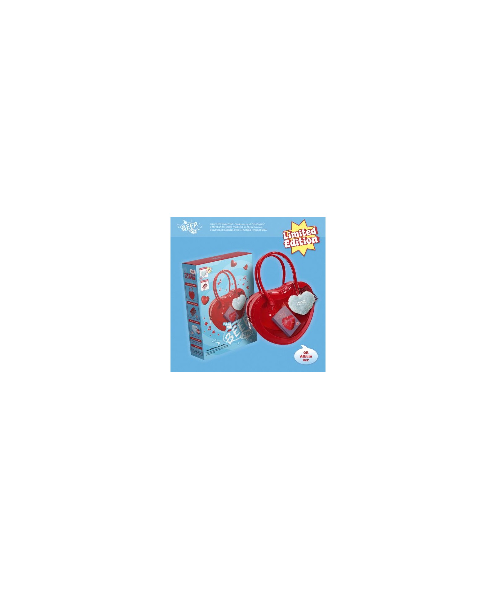 Pre-Order: izna - BEEP (QR Album Ver.) (Limited Ver.)  limitowan vr albumu izna kpop szop poznań sklep z albumami kpop