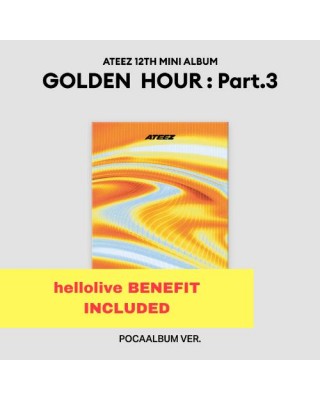 ATEEZ - GOLDEN HOUR : Part.3 (POCAALBUM ver.) pob hellolive sklep z albumami kpop poznań kpopszop