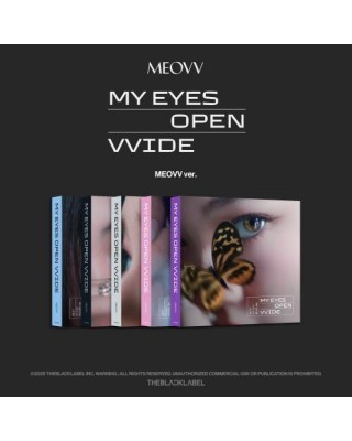 MEOVV - MY EYES OPEN VVIDE (1st EP ALBUM) (MEOVV ver.) sklep kpop poznań kpopszop kpop album meovv