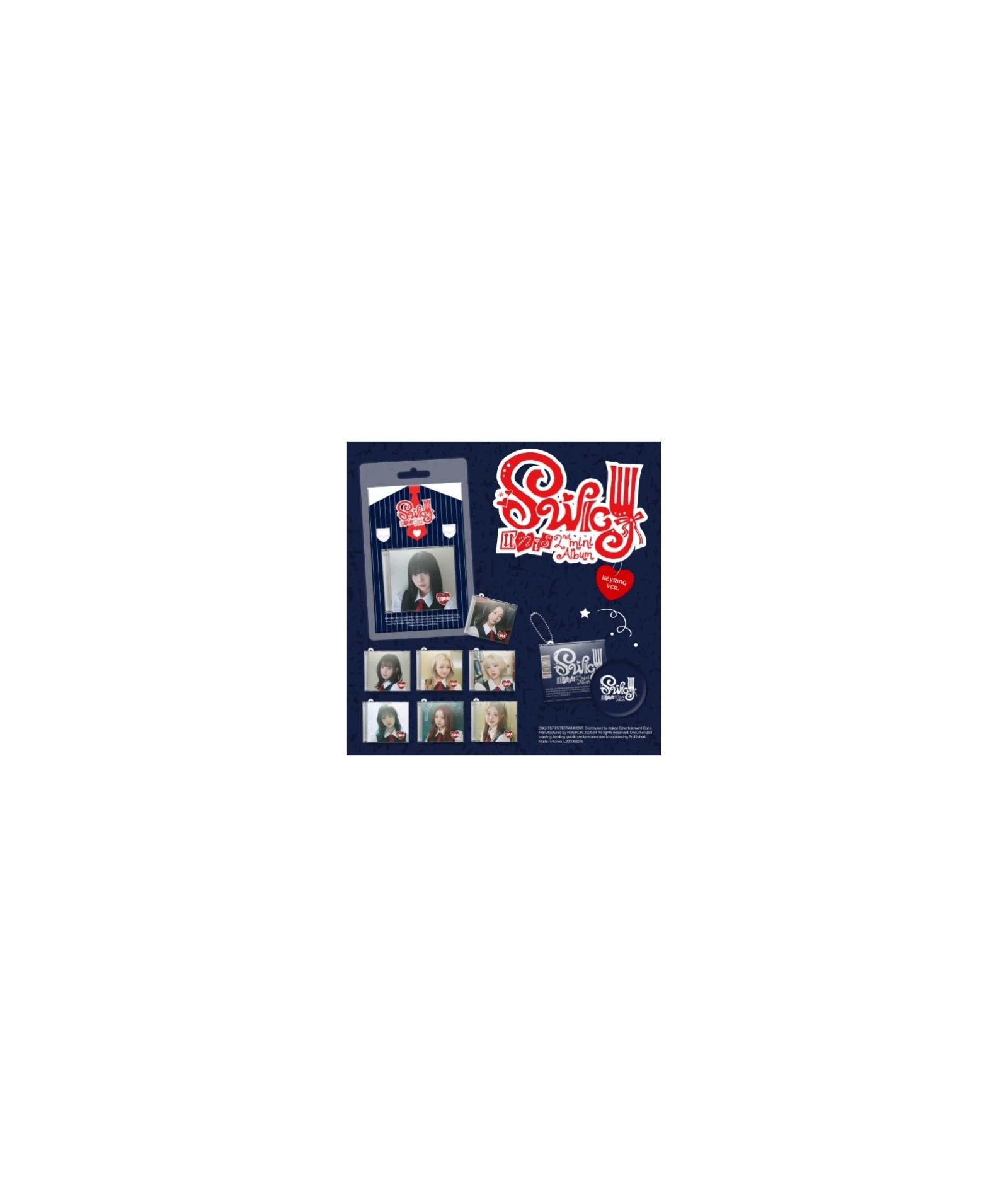 UNIS - SWICY (2nd mini album) (Keyring Ver.) album unis sklep kpop