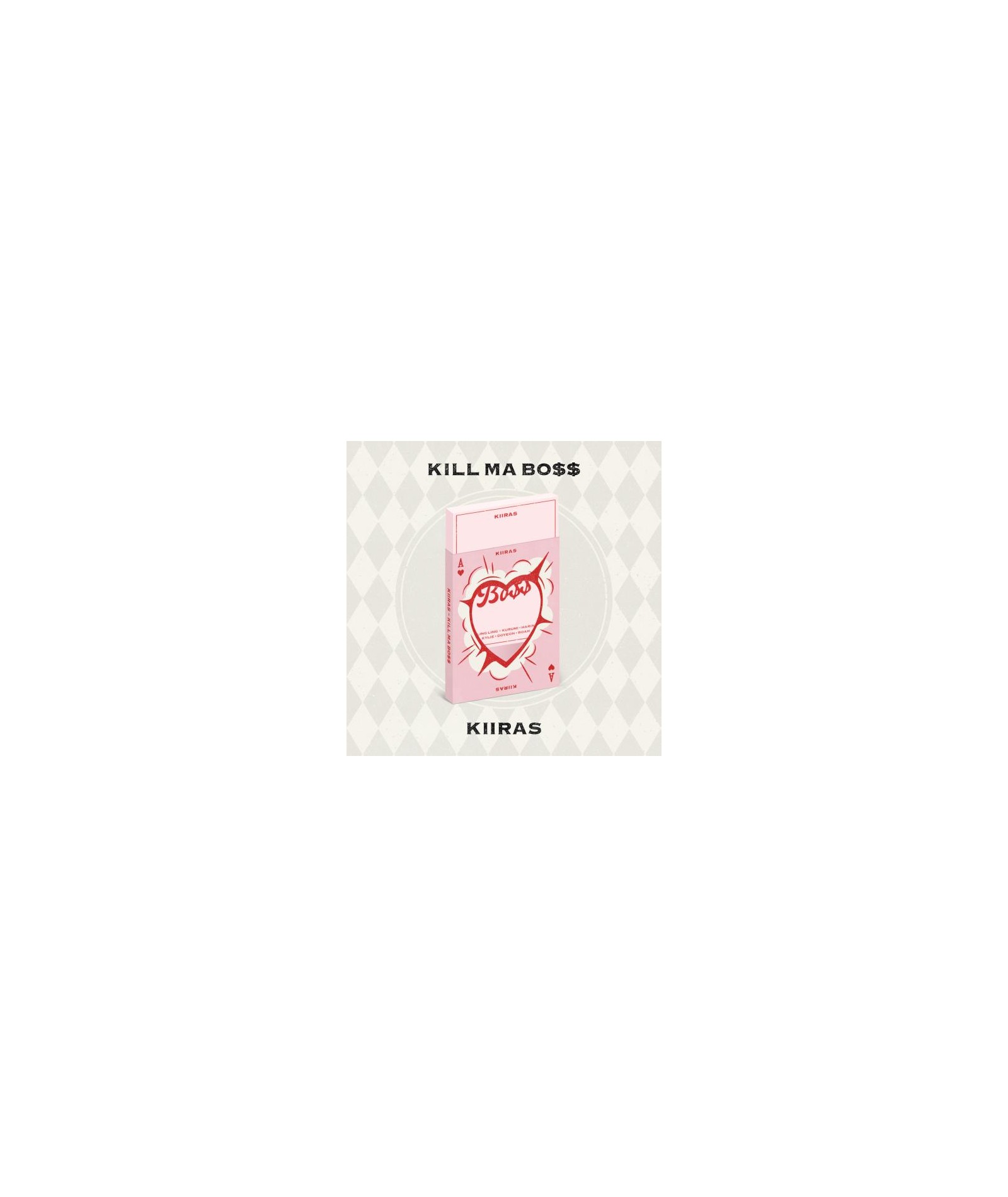 Pre-Order: KIIRAS - 1st mini album KILL MA BO$$ (ACE ver.) sklep kpopszop polska