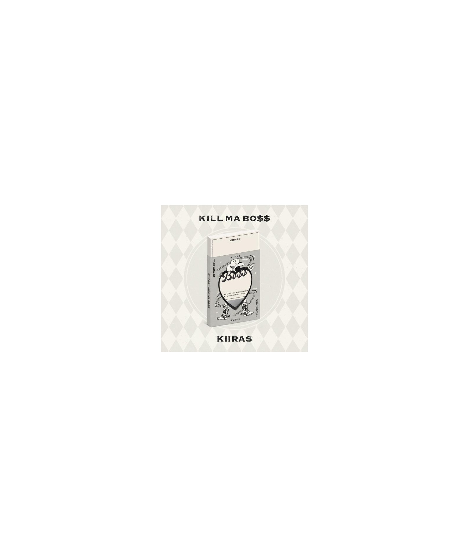 1st mini album KIIRAS - KILL MA BO$$ (JOKER ver.) sklep z albumami kpop polska