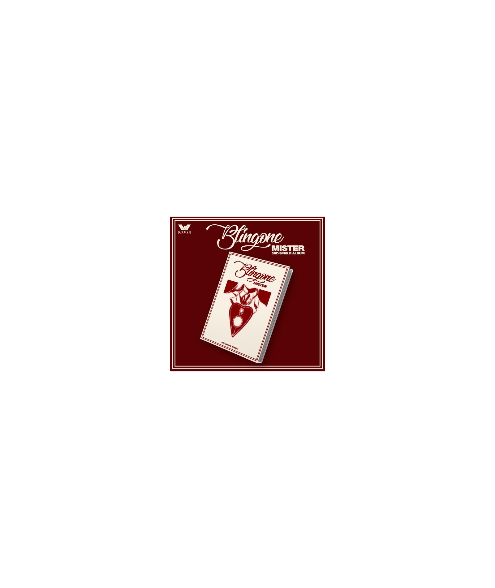 Preorder: BLINGONE - MISTER  3 single album już w przedsprzedaży sklep z albumami kpop poznań