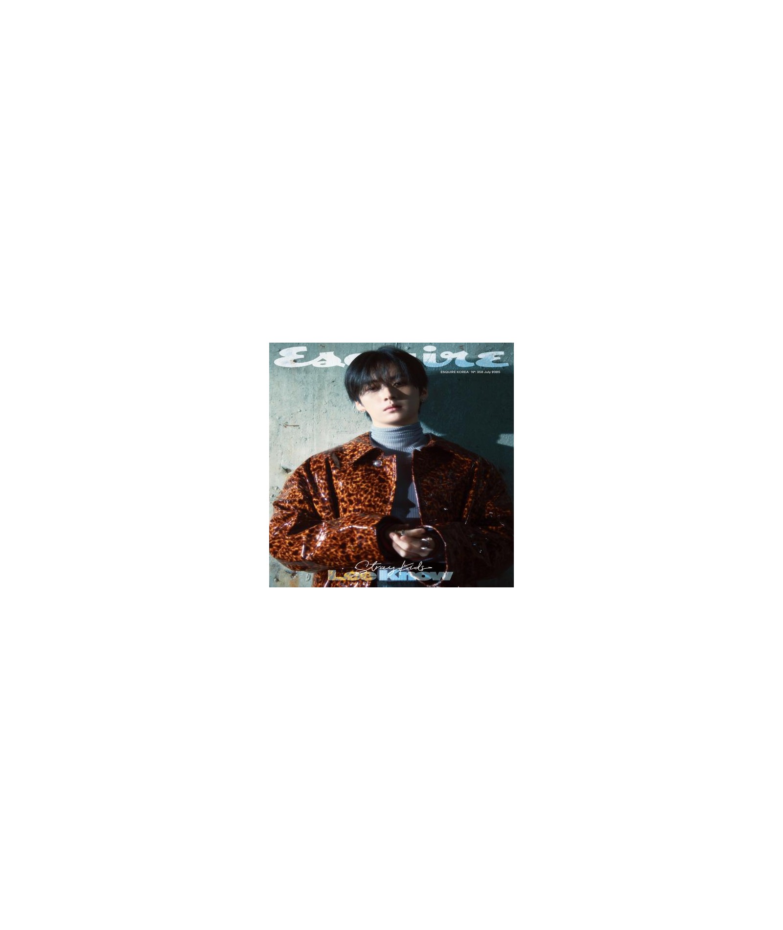 ESQUIRE 2025.08 x LEE KNOW A TYPE sklep kpop