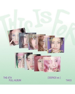 TWICE - [THIS IS FOR] (DIGIPACK ver.) sklad albumu