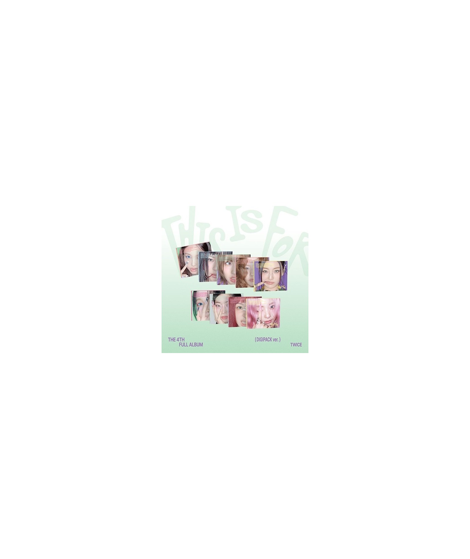 TWICE - [THIS IS FOR] (DIGIPACK ver.) sklad albumu