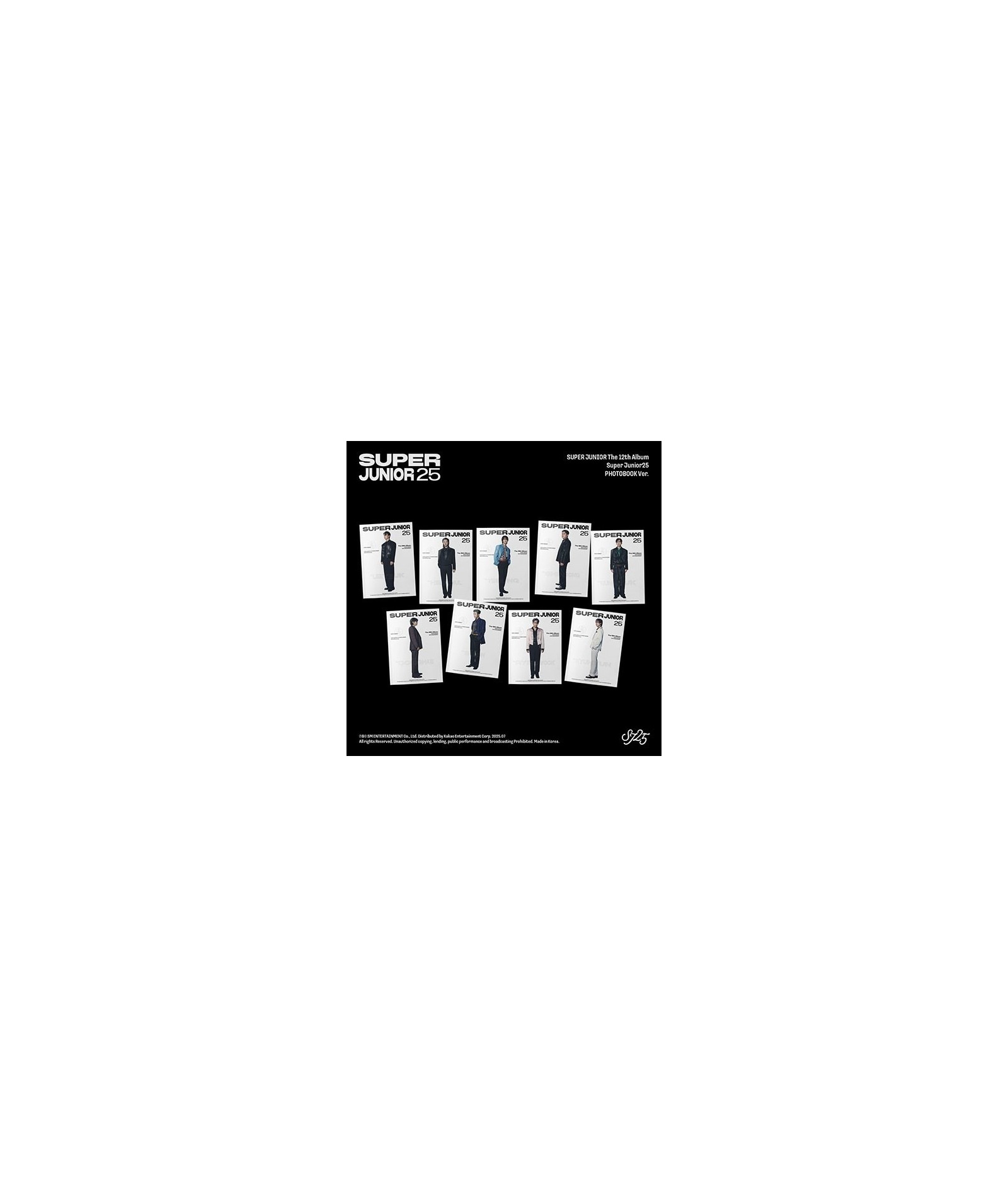 SUPER JUNIOR - 12th Full Album Super Junior25  w ver PHOTOBOOK sklep kpop, polska poznań