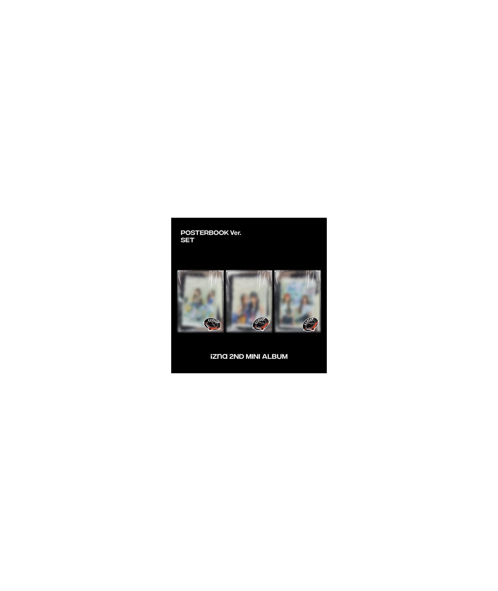izna - 2nd mini album [Not Just Pretty] (POSTERBOOK  Ver.)
