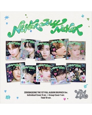 sklep kpop poska ZEROBASEONE - THE 1ST FULL ALBUM [NEVER SAY NEVER] (DIGIPACK VER.)