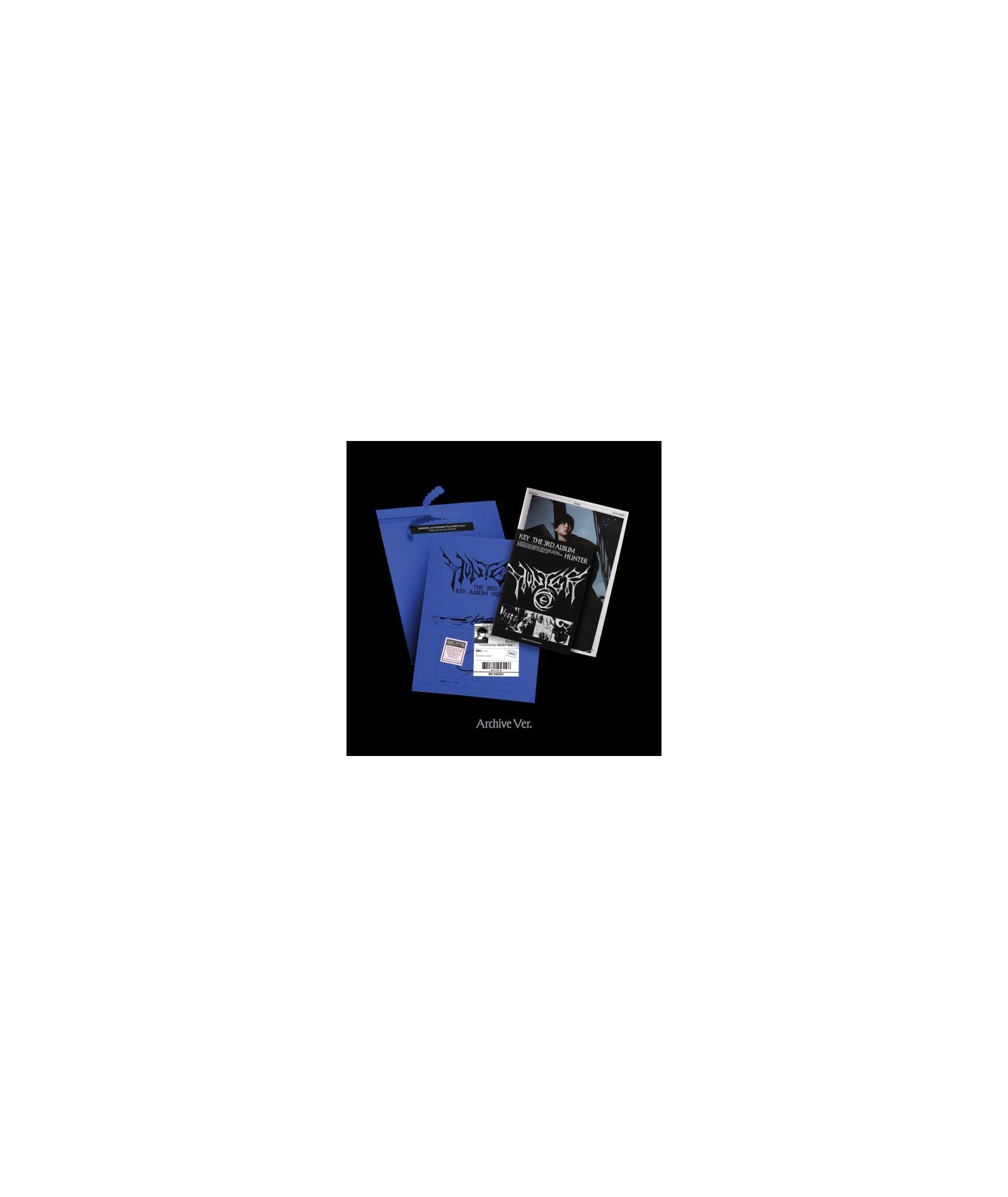 sklpe kpop shinee KEY - [HUNTER] (Photobook Ver.) (ARCHIVE VER.)