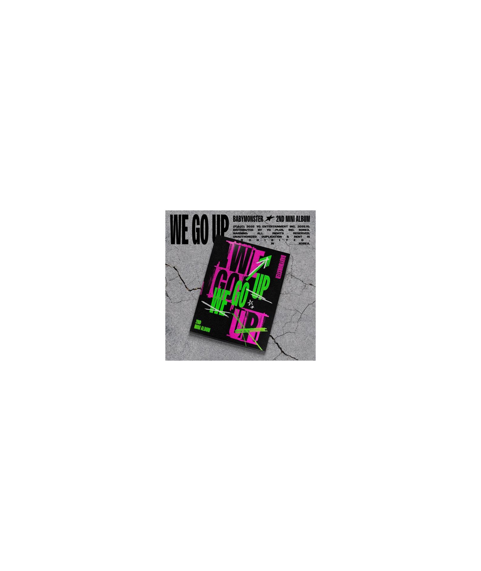 album BABYMONSTER - WE GO UP (UP Ver.) przedsprzedaż sklep kpopszop babymonster kpop