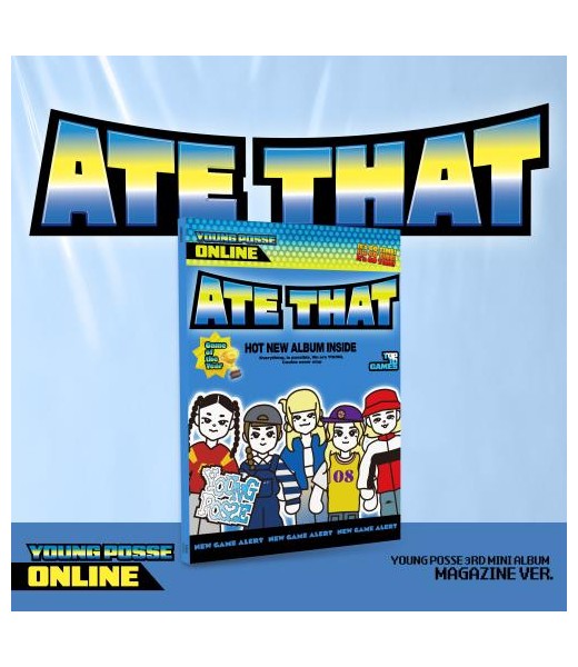 Pre-Order: YOUNG POSSE - ATE THAT (Magazine Ver.)  sklep kpopszop poznan polska