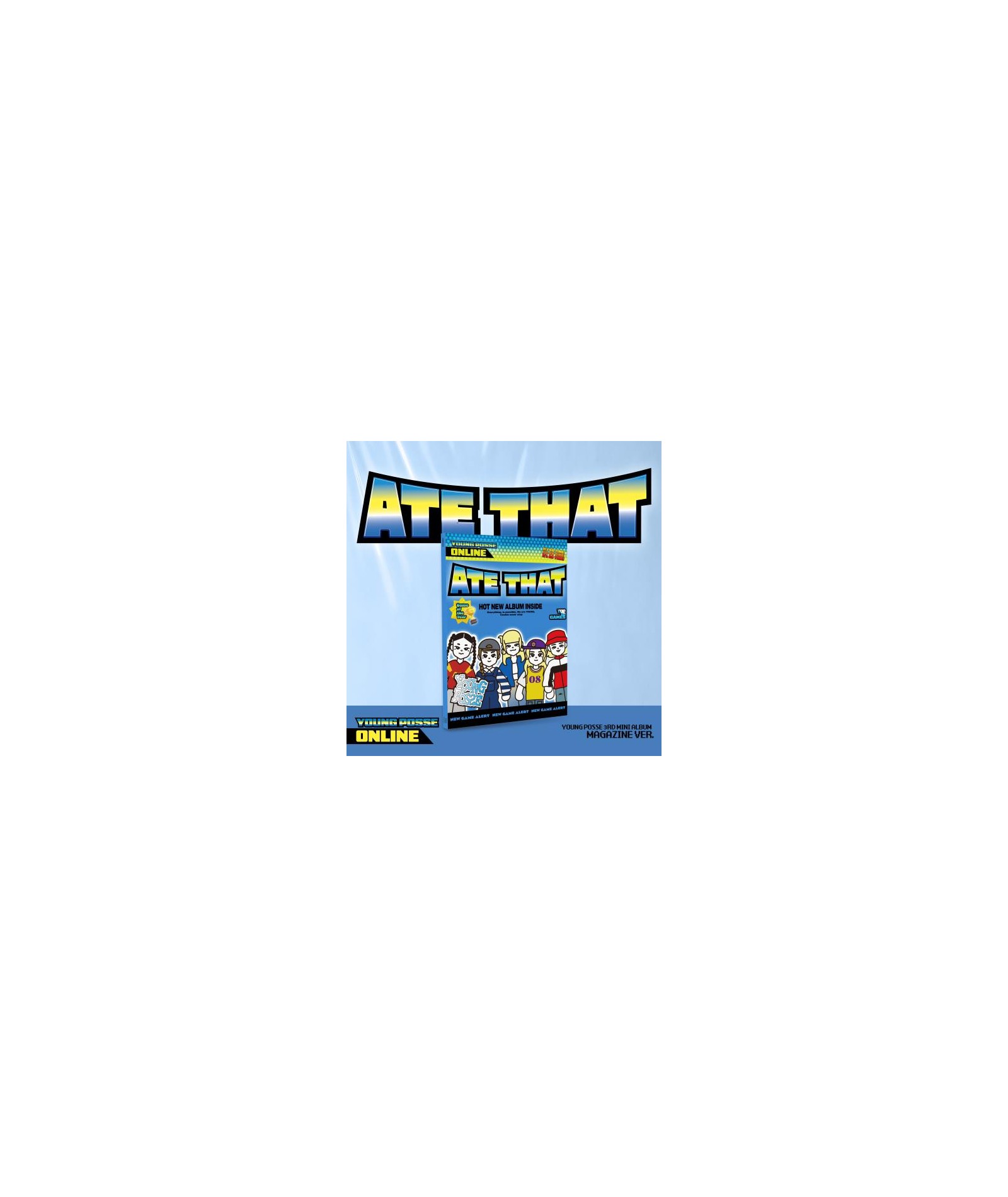 Pre-Order: YOUNG POSSE - ATE THAT (Magazine Ver.)  sklep kpopszop poznan polska