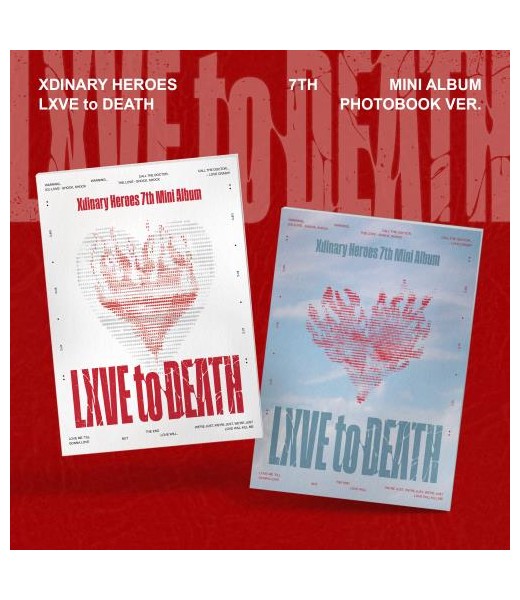 Przedsprzedaż Xdinary Heroes - LXVE to DEATH (Phtobook Ver.) kpopszop polska sklep z albumami kpop