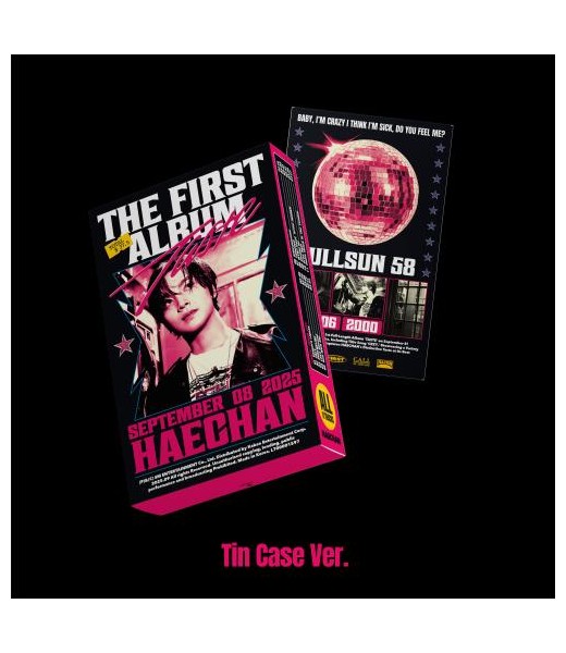 HAECHAN - 1st Full Album TASTE (Tin Case Ver.) sklep kpop poznań kpopszop nct album