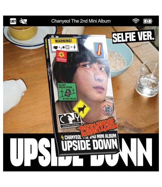 CHANYEOL - UPSIDE DOWN] (SELFIE VER.) SMART ALBUM sklep kpopszop poznań polska exo kpop