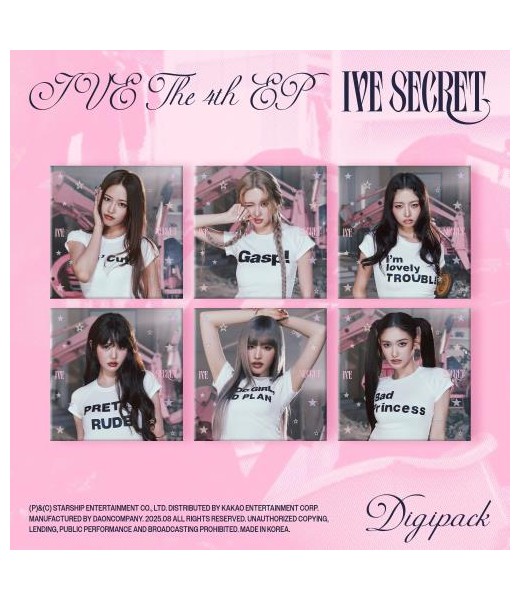 IVE - THE 4TH EP [IVE SECRET] sklep z albumami kpop ive album kpop poznań
