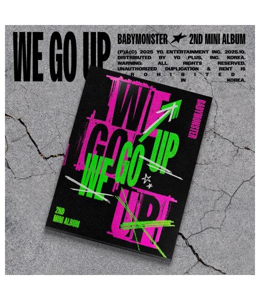 Preorder: BABYMONSTER - WE GO UP (GO Ver.) skle kpopszop polska