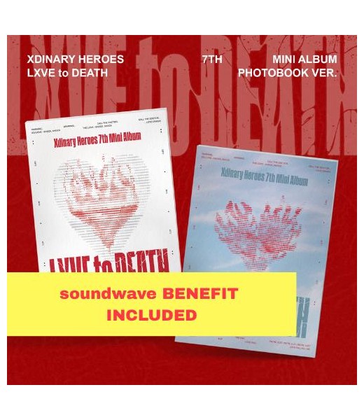 Pre-Order: (soundwave) Xdinary Heroes - LXVE to DEATH (Phtobook Ver.) sklep z albumami kpop xdh polska