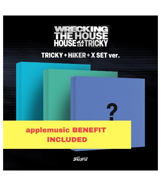 Preorder: (applemusic) xikers - HOUSE OF TRICKY : WRECKING THE HOUSE pob applemusic album kpop kpopszop