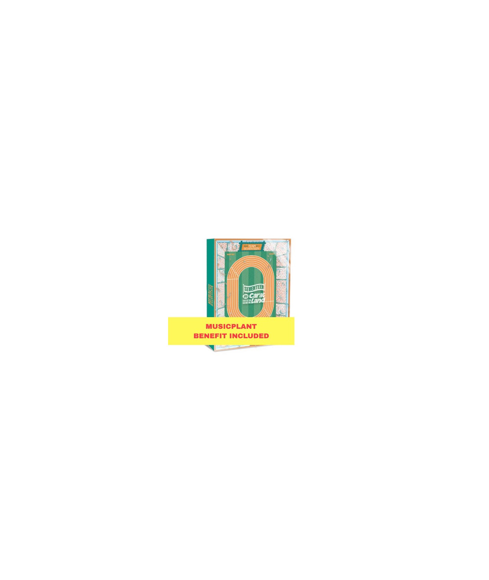 Pre-Order: (MUSICPLANT) 2025 SVT SEVENTEEN in CARAT LAND MEMORY BOOK+  sklep z albumami kpopszop