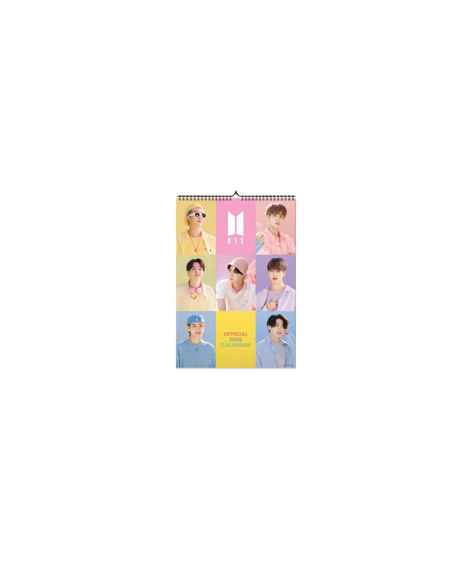 Kalendarz A3 2026 - BTS sklep z albumami kpop kpopszop