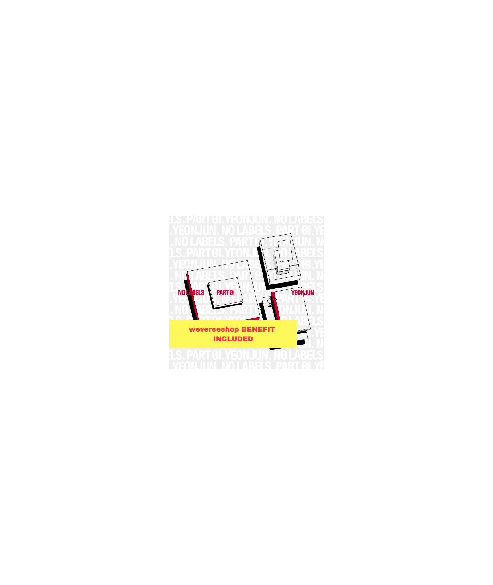 Pre-Order: (weverseshop) YEONJUN (TXT) - NO LABELS: PART 01  album kpop txt pob weverse sklep kpopszop