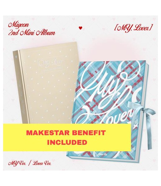 (MAKESTAR) MIYEON - 2nd mini album [MY, Lover] (2 TYPES Random)  przedsprzedaz album kpop i-dle sklep z albumami kpop