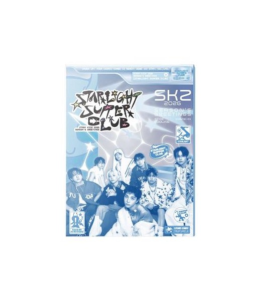 Preorder: Stray Kids 2026 SEASON'S GREETINGS STRAIGHT SUPPER CLUB sg skz album kpop stray kids polska