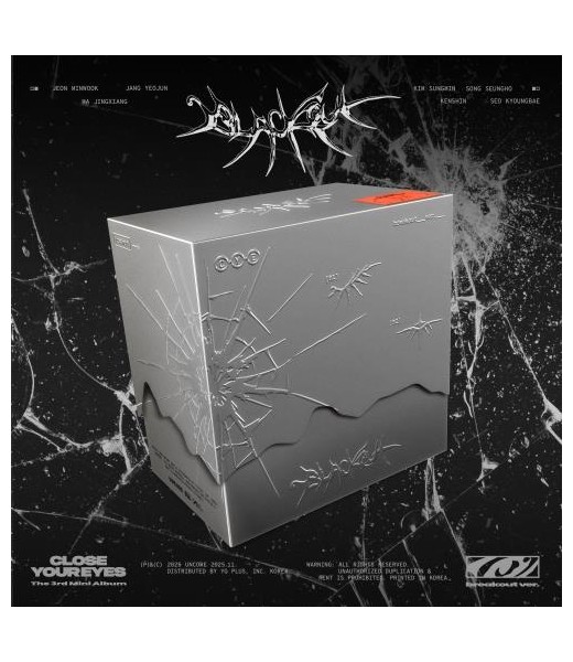 Preorder: CLOSE YOUR EYES The 3rd Mini Album 'blackout' ​(breakout ver.)przedsprzedaż album kpop polska kposzop