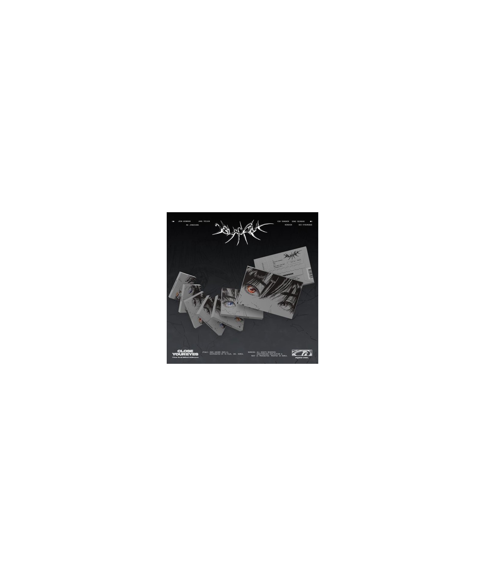 Preorder: CLOSE YOUR EYES The 3rd Mini Album 'blackout' ​(eyes ver.) sklep kpopszop polska album kpop