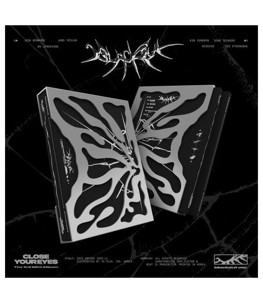 Preorder: CLOSE YOUR EYES The 3rd Mini Album 'blackout' ​(blackout ver.)album kpop polska kposzop