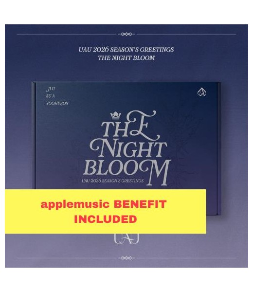 Preorder: (applemusic) UAU 2026 SEASON’S GREETINGS [THE NIGHT BLOOM]  sklp kpopszop polska poznań sklep z albuammi kpop