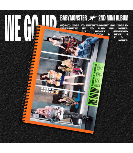 Preorder: BABYMONSTER - WE GO UP (GO Ver.) sklep kpopszop polska