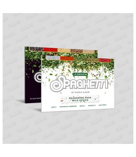 LE SSERAFIM - 1ST SINGLE ALBUM 'SPAGHETTI' (Weverse Albums ver.)  sklep album kpop le sseraqfim