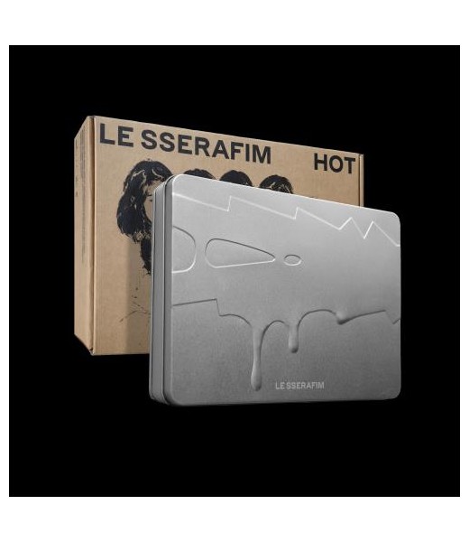 LE SSERAFIM - 5th mini album 'HOT' (TIN CASE ver.)  sklep z albumami kpop kpopszop polska kpop album