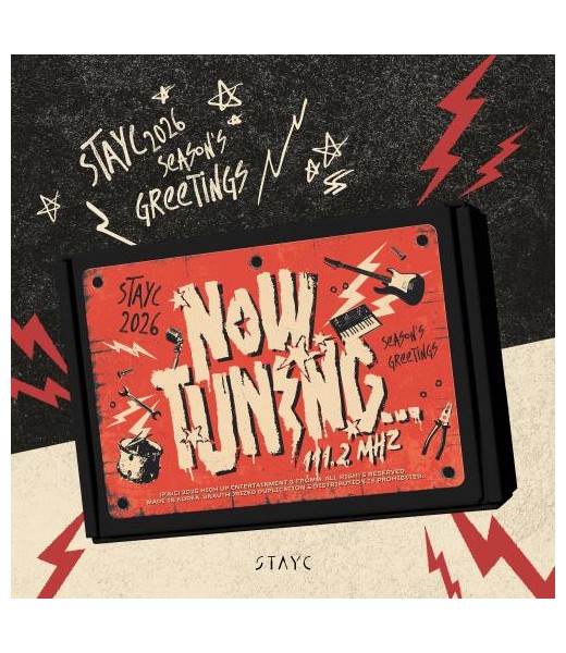 Preorder: STAYC 2026 Season's Greetings [NOW TUNING… 111.2MHz] kposzop skelp z albumami kpop muzyka koreańska