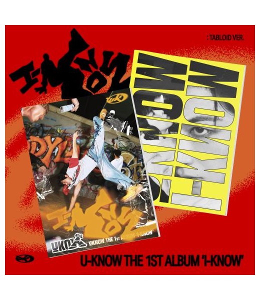 Pre-Order: U-KNOW - I-KNOW (Tabloid Ver.)  sklep z albumami kpop polska poznań