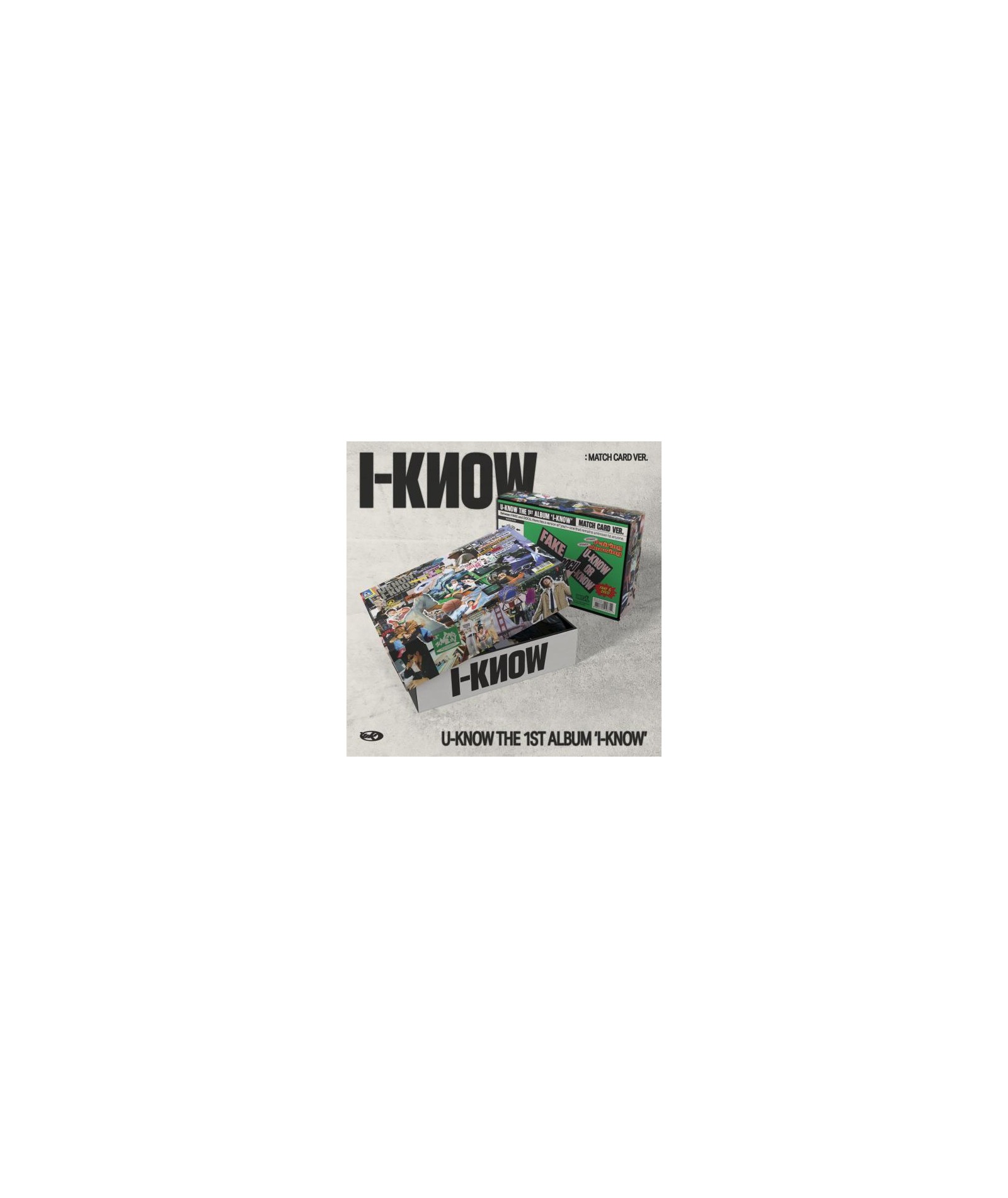Pre-Order: U-KNOW - I-KNOW (Match Card Ver.) (Smart Album) przedsprzedaż album kpop sklep z albumami kpopowymi