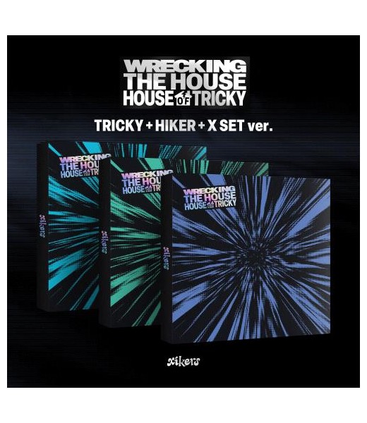 Preorder: xikers - 6th mini album HOUSE OF TRICKY : WRECKING THE HOUSE album kpop kposzop muzyka