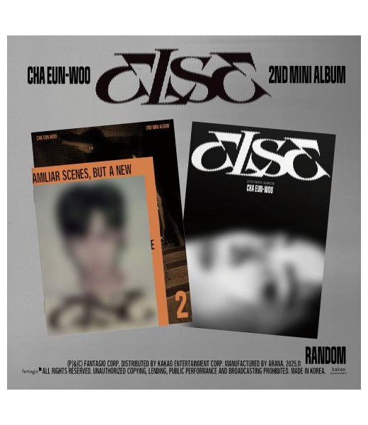 Preorder: CHA EUN-WOO - 2nd mini album ELSE dwie wersje album kpop kposzop polska