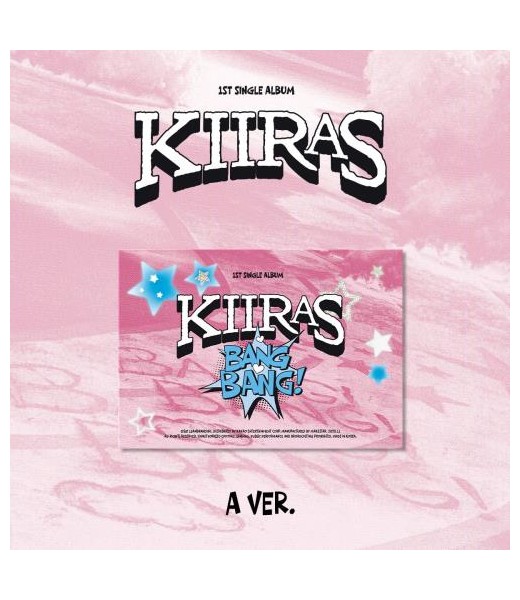 Preorder: KIIRAS - 1st single album 'BANG BANG!’ (A ver.) (POCA) sklep muzyka kpop polska