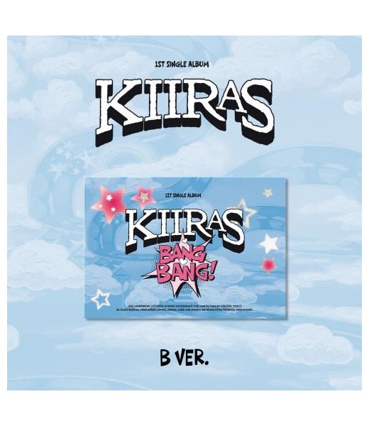 Preorder: KIIRAS - 1st single album 'BANG BANG!’ (B ver.) (POCA)  sklep kpopszop poznań kpop album