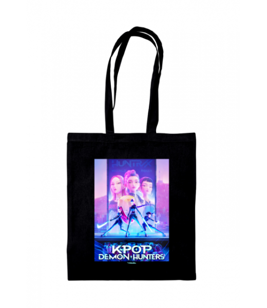 Torba bawełniana - K-Pop Demon Hunters (Huntrix) kpopowe łowczyie demonów sklep kpopszop