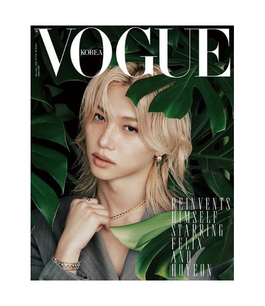 Preorder: VOGUE 2025.12 x FELIX A TYPE  kpop skz tray kids album kpop