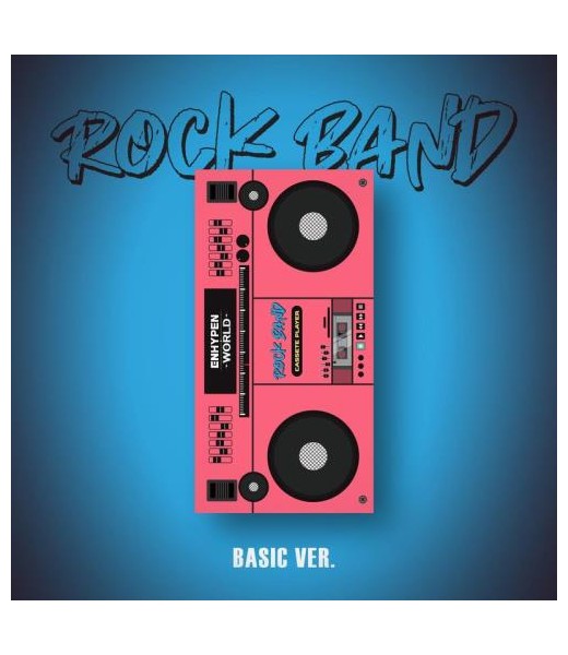 Pre-Order: ENHYPEN WORLD COUPON CARD COLLECTION] ROCK BAND BASIC ver. kpop sklep gra enhypen album