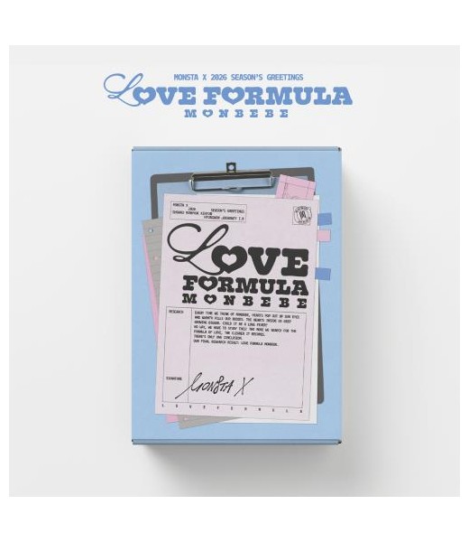 Preorder: MONSTA X 2026 SEASON'S GREETINGS [LOVE FORMULA MONBEBE]  sklep kpop albumy poznań monsta x