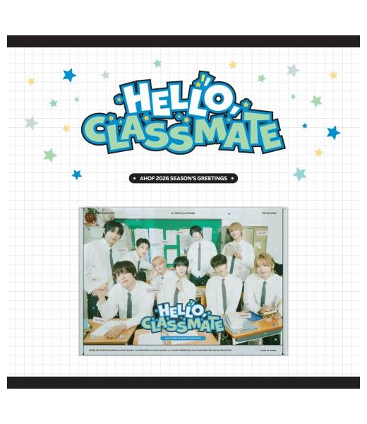 Preorder: AHOF - 2026 SEASON'S GREETINGS [HELLO CLASSMATE ]  sklep kpop album ahof poznań