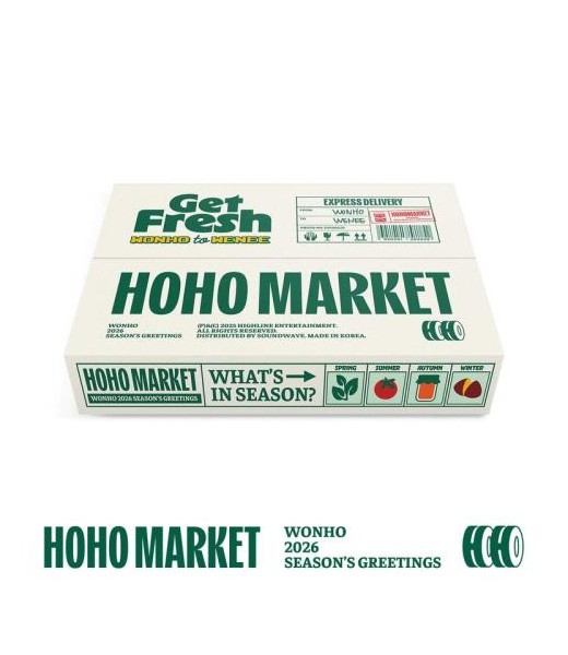WONHO 2026 SEASON'S GREETINGS [HOHO MARKET]  preorder sklep kpop muzyka kpopszop